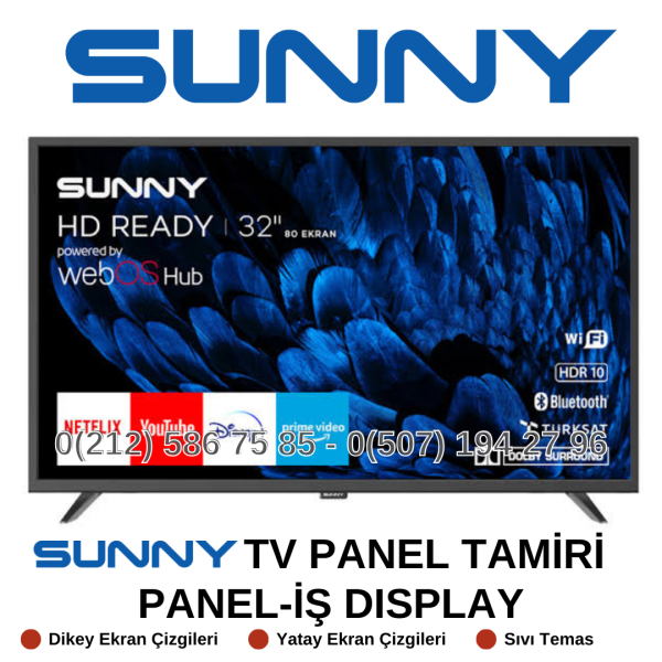 SUNNY 39 İNÇ TV PANEL TAMİRİ RESİM